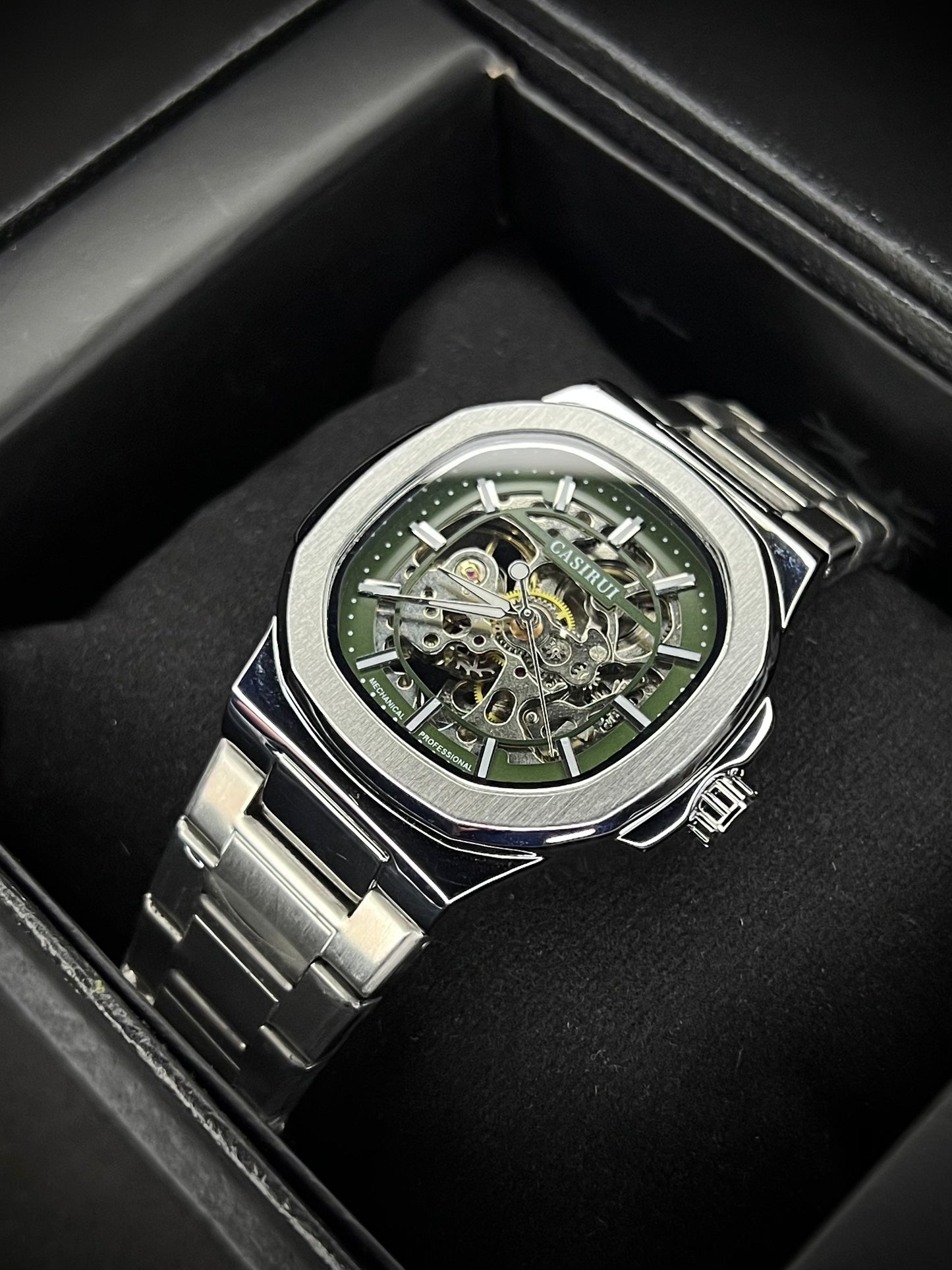 Automatic Elegant Watch (Skeleton Dial)