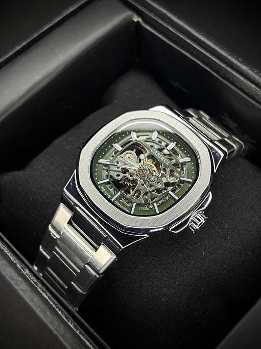 Automatic Elegant Watch (Skeleton Dial)