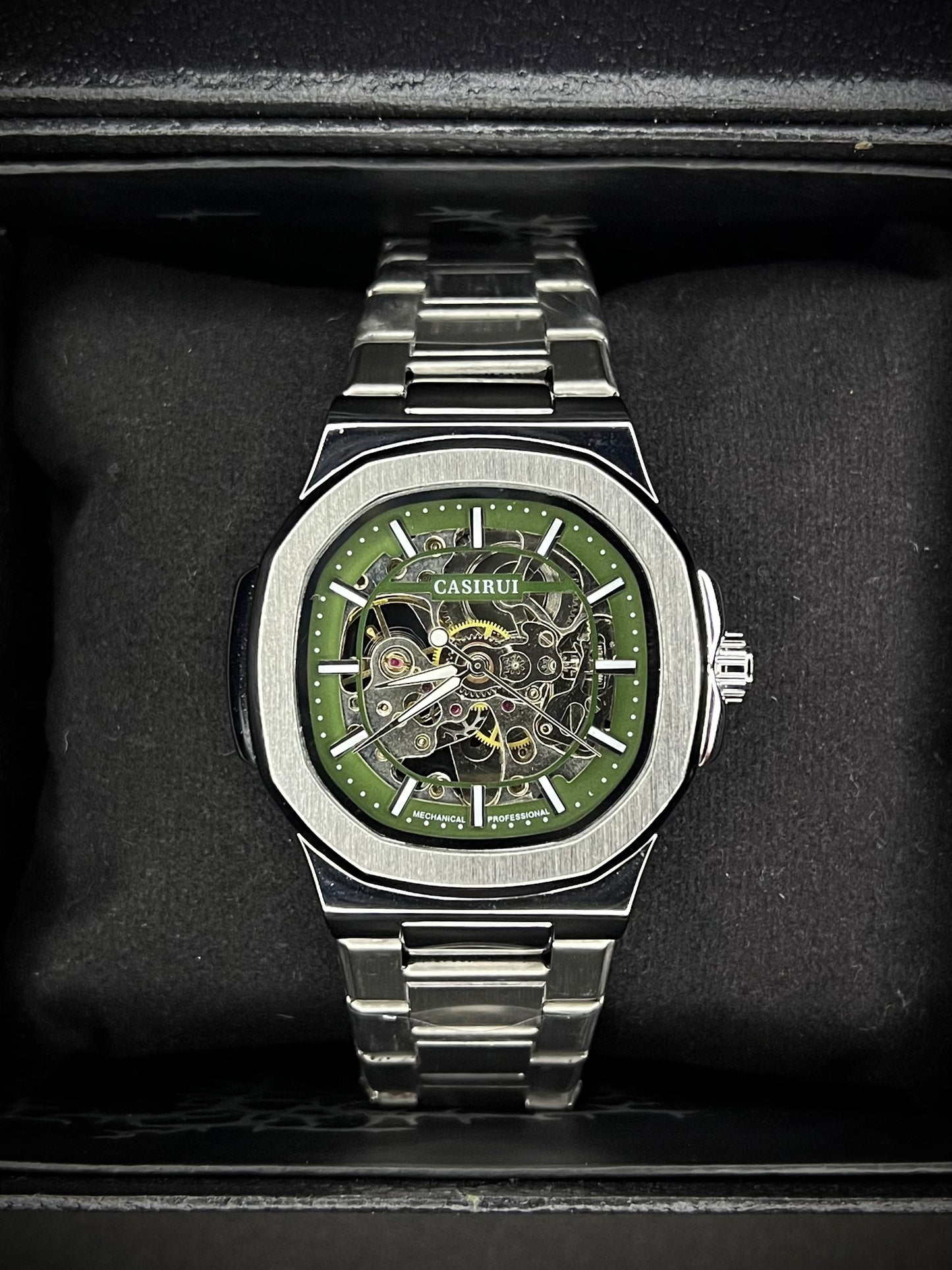 Automatic Elegant Watch (Skeleton Dial)